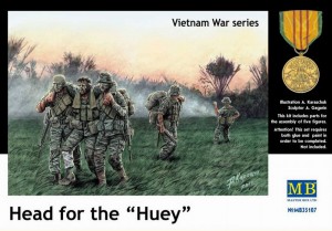 Huvud för Huey - Vietnam War-serien - Master Box MB35107