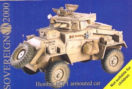 Humber MK I Armoured Car - Sovereign S2KV014