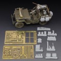 Jeep Willys Resin a kovová fotoleptaná súprava - Royal Model 605