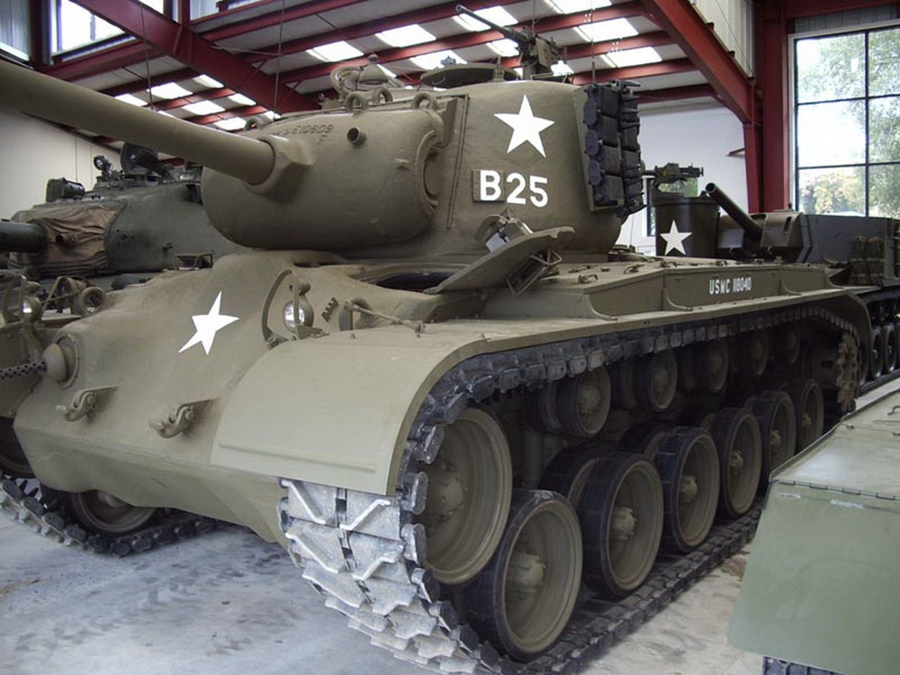 M26A1 Pershing