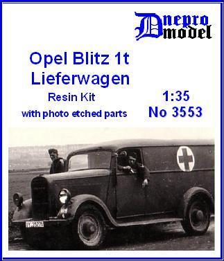 Opel Blitz 1t Lieferwagen - Dnepromodelo 3553