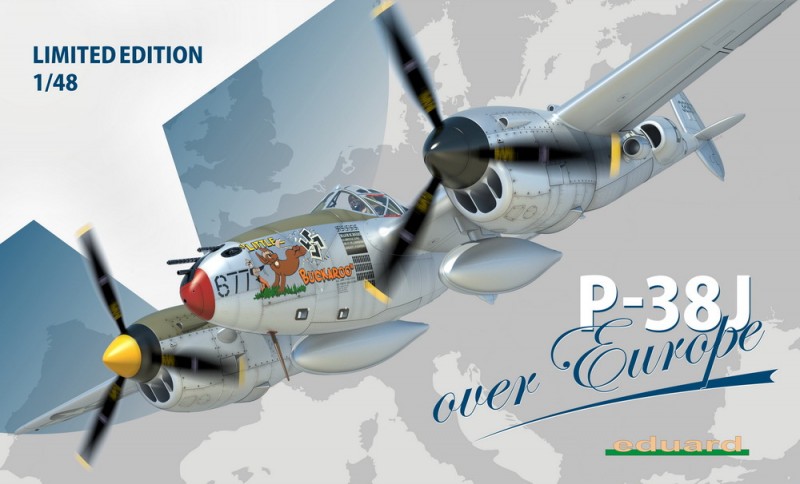 P-38J nad limitovanou edíciou Európa - Eduard 1170