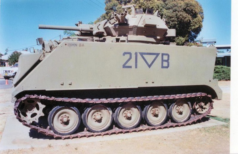 RAAC M113A1- Rondgang