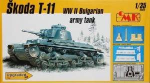 Skoda T-11 bulgarsk tank fra andre verdenskrig - CMK T35026