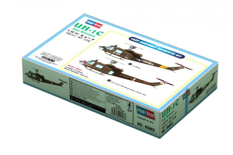 UH-1C Huey Helikopteri - HOBBY BOSS 85803