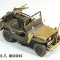 Segunda Guerra Mundial U.S. Willys MB Jeep - E.T.MODEL E35-126