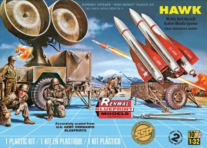 Hawk rakéta műanyag modellkészlet - Revell 85-7813