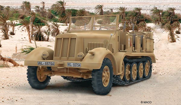 Sada plastových modelů Sd.Kfz. 7 - Revell 80-3186