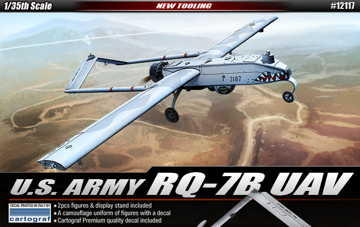 U.S. ARMY RQ-7B UAV - ACADEMY 12117