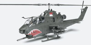 AH-1F 코브라 건쉽 플라스틱 모델 키트 - Revell 85-5321