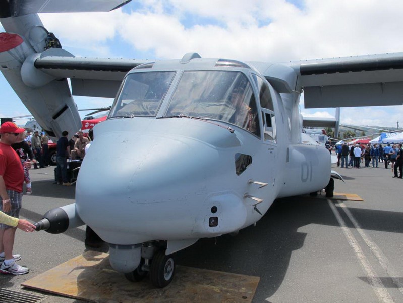 Κουδούνι V-22 Osprey - Περιήγηση