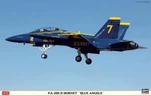 F/A-18B/D Hornet Blue Angels ribotas leidimas - Hasegawa 09956