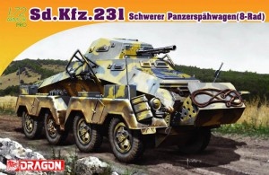 Sd.Kfz.231 슈베러 기갑스파화겐 (8-라드) - DML 7483