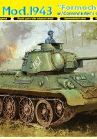 T34/76 Mod.1943 "Formochka" w/Commander's Cupola - DML 6603