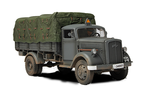 Tysk 3 ton cargo truck - Styrker valor 80038