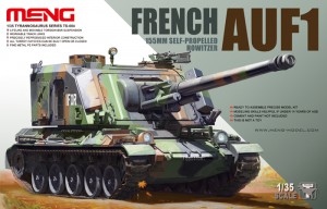 Prancūzų AUF1 155 mm savaeigė haubica - Meng modelis