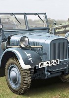 Einheits-Pkw Kfz.2 - signalų motorinė transporto priemonė - Ace modeliai 72511