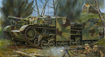 Hungarian M40/43M Zrinyi II 105mm SPG - Bronco CB35036