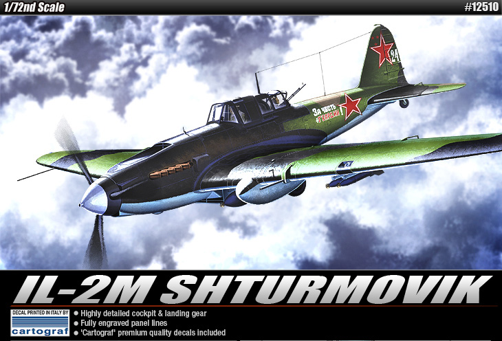 IL-2M SHTURMOVIK - ACADEMY 12510