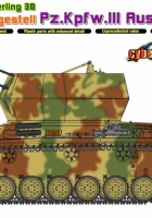 2cm Flakvierling 38 sur des Châssis de Pz.Kpfw.III Ausf.M - Cyber-Hobby 6778