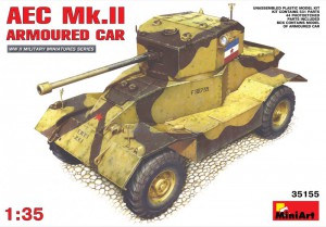 AEC Mk.II Samochód pancerny - MiniArt 35155