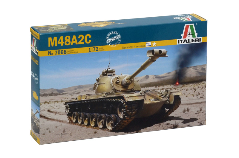 M-48 パットン M48A2C - ITALERI 7068