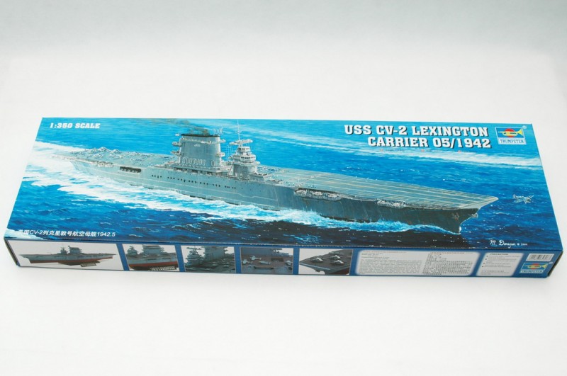 USS CV-2 Лексингтонский авианосец 05/1942 - Трубач 05608