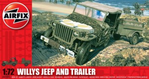Willys Jeep e Trailer - Airfix A01322