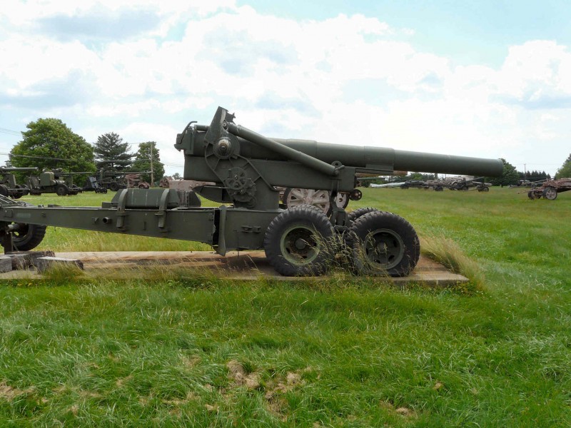 M115 203 mm howitzer - Walk Around