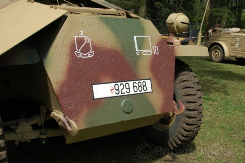 SdKfz 251 Ausf D - Procházka Kolem