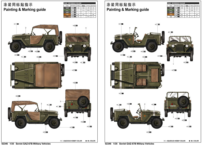 Sovietų GAZ-67B - Trimitininkas 02346