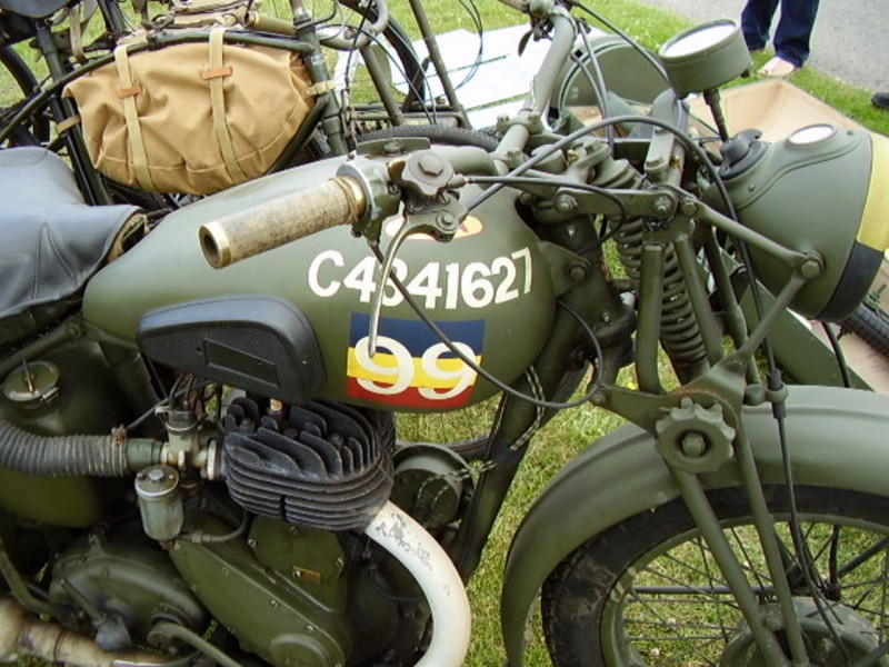 BSA M20 Motorcycle - WalkAround