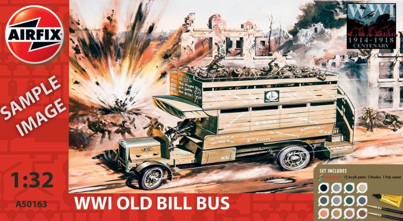 WWI Old Bill Bus Gift Set - Airfix A50163