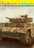 Pz.Bef.Wg.III Ausf.J w/Schurzen - DML 6570