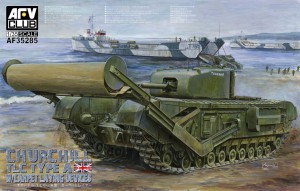 CHURCHILL TLC TYPE-A (W/ CARPET LAYING DEVICES) - AFV Club 35285