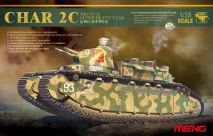 PRANCŪZŲ SUPER HEAVY TANK CHAR 2C - Meng modelis