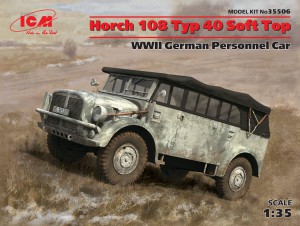 Horch 108 Typ 40 pehmeä yläosa - ICM 35478