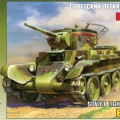 BT-7 Σοβιετική δεξαμενή - Zvezda 3545