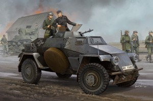 Saksa Sd.Kfz.221 Leichter Panzerspahwagen - HOBI BOSS 83812