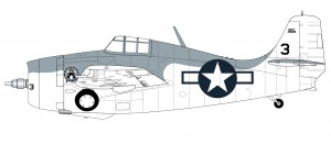 Grumman F4F-4 Wildcat Startset - Airfix A55214