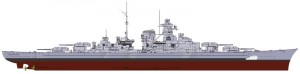 World of Warships - Německá bitevní loď Bismarck - ITALERI 46501