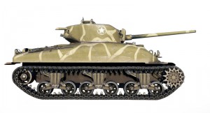 Wereld van Tanks - M4 SHERMAN - ITALERI 36503