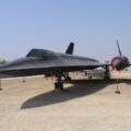 Lockheed SR-71A solsort