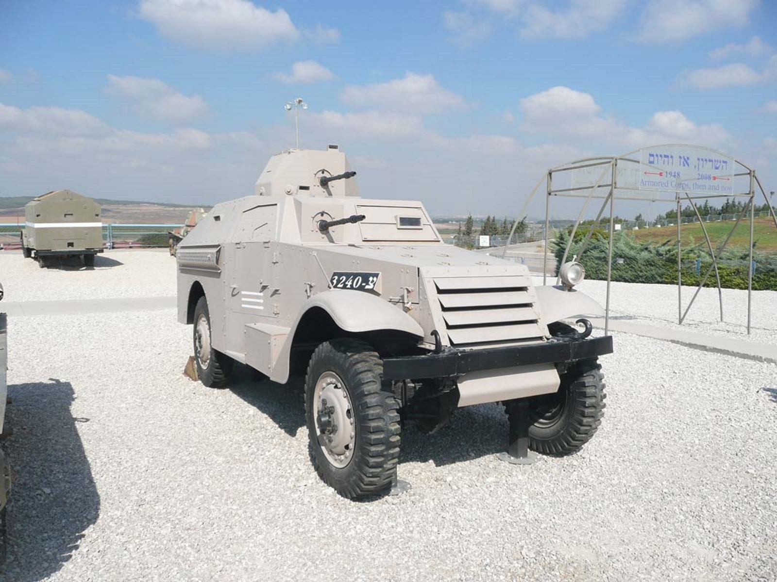 M3 Scout Converted into an Armored Car