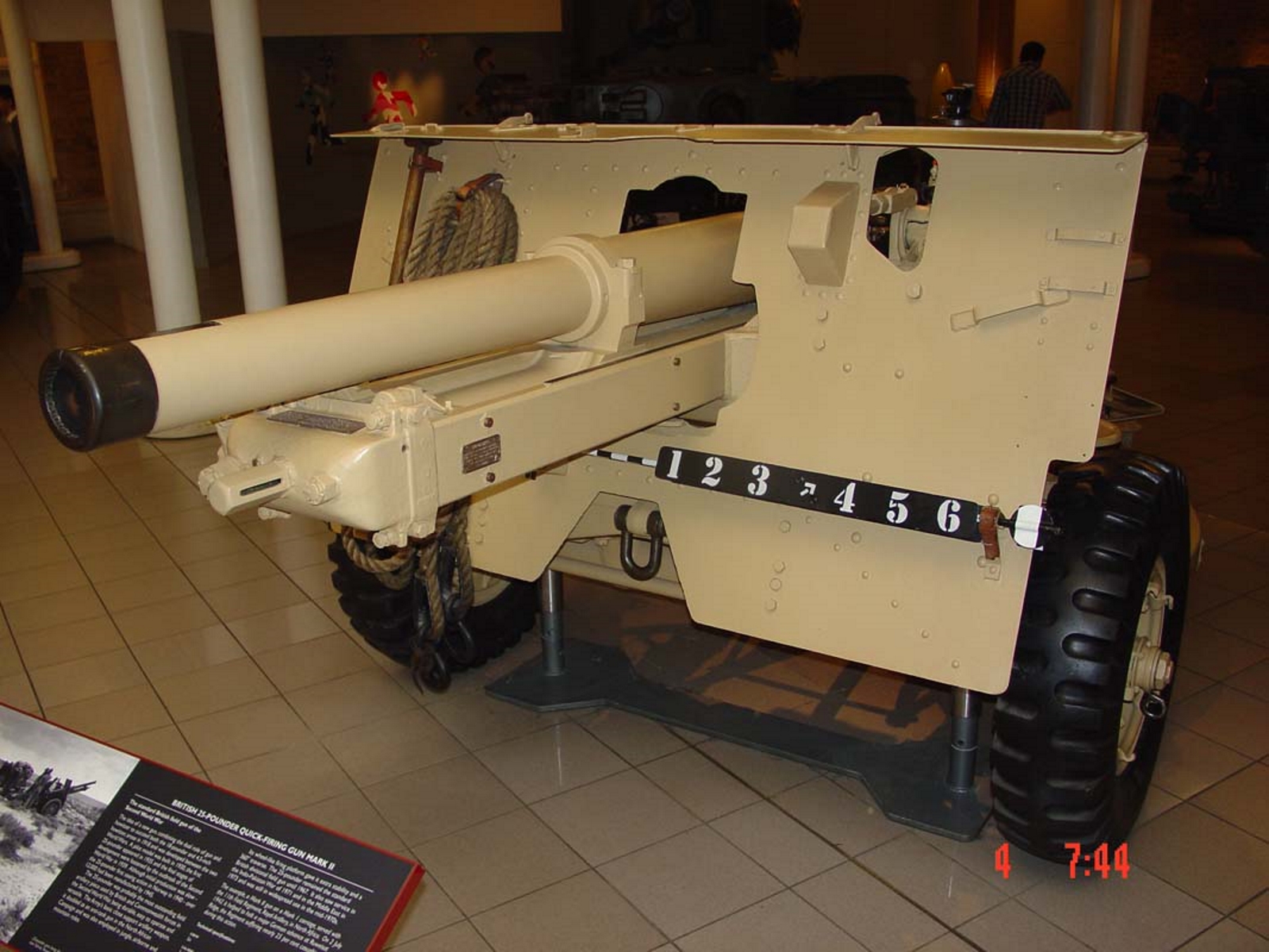 QF 25pdr Mark II Field Gun