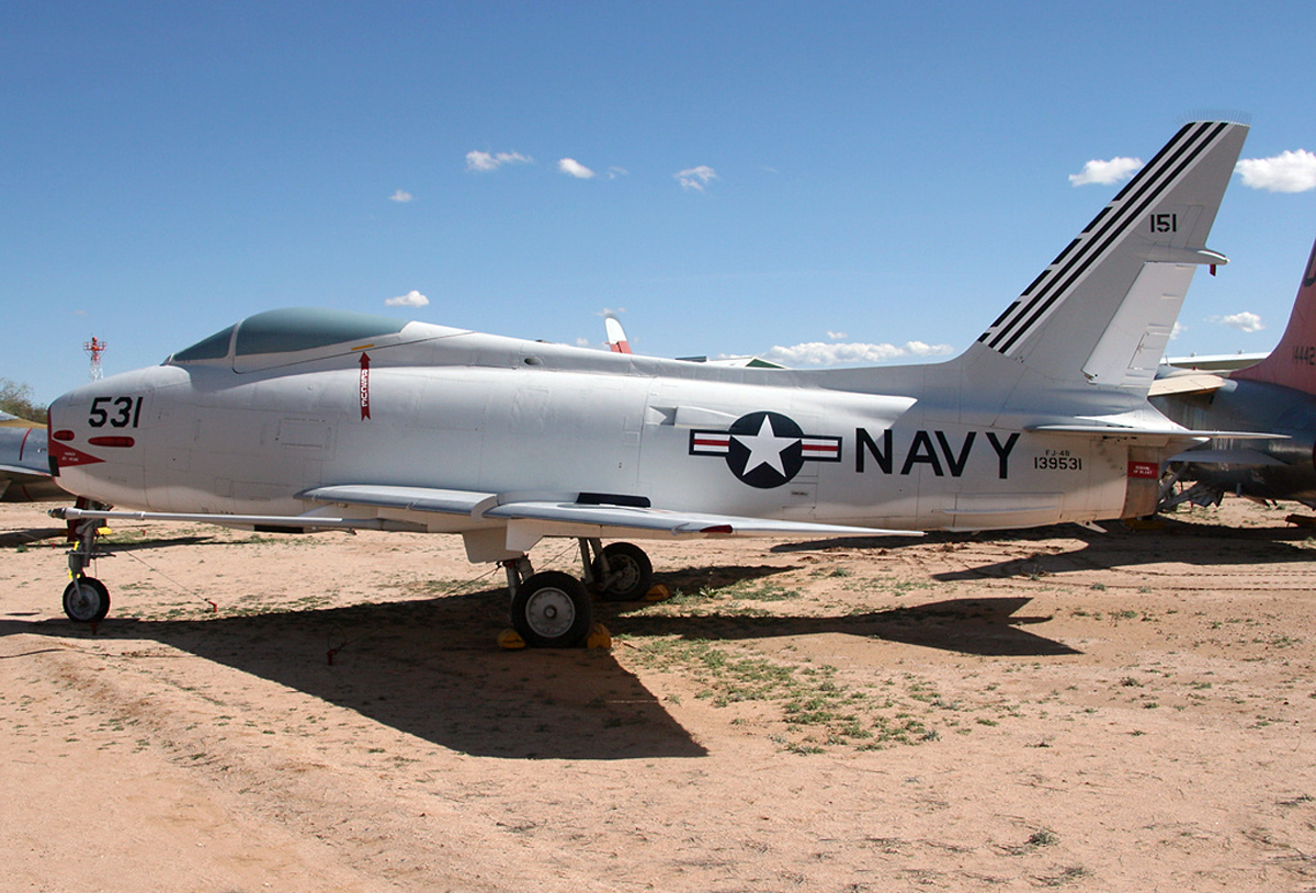 Severoamerický FJ-4 Fury