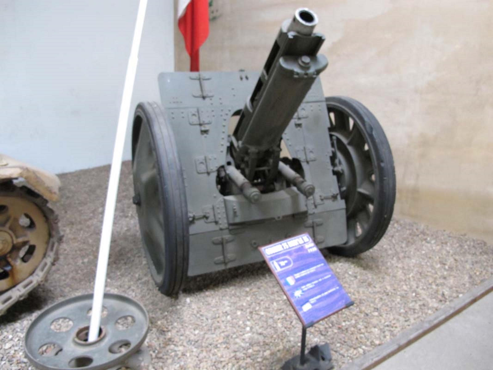 イタリアン オビチェダ 75mm-18 モデロ 35