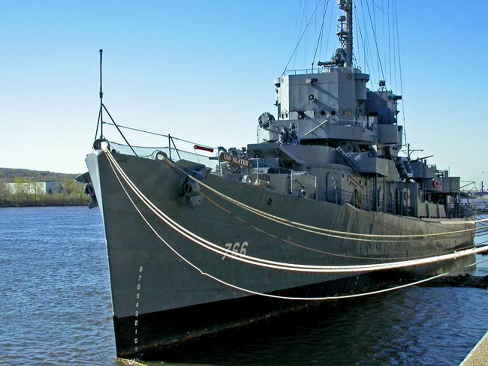 USS Slater DE-766 Torpédoborec Escort