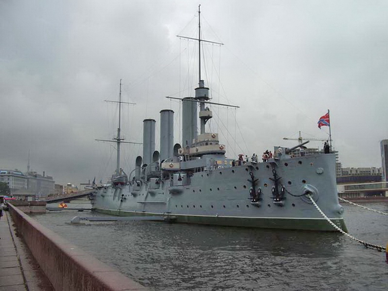 Russian cruiser Aurora - Photos & Videos