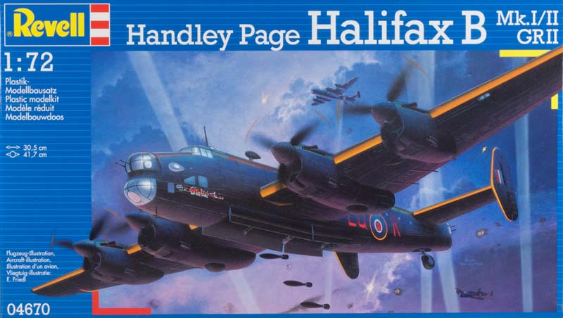 Revell 4670 - Handley Page Halifax Mk.I/II